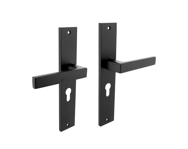 Deurkruk Hera op schild 245x45 mm PCgat 55mm