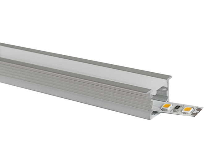 Diva Aluminium zonder eindkap D-Motion lengte: