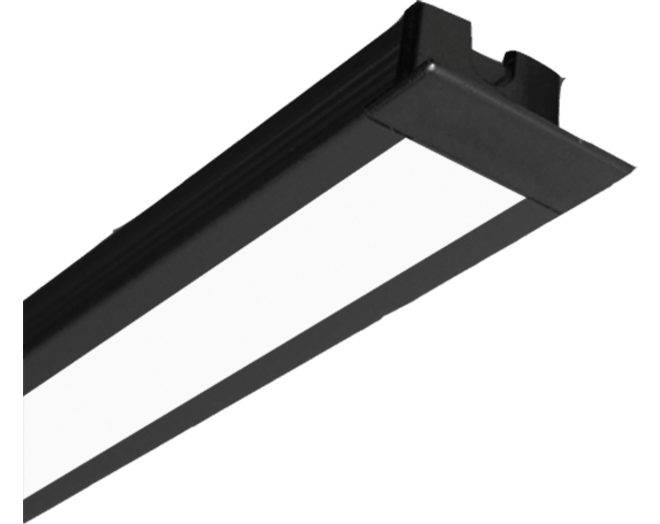 Diva zwart met eindkapjes 300leds 24V Lengte: