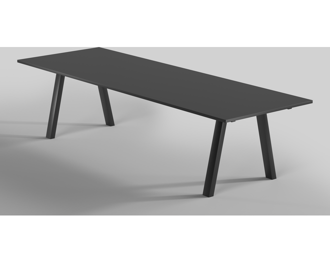 De Meet vergader tafel voor een blad van 1400mm lang,