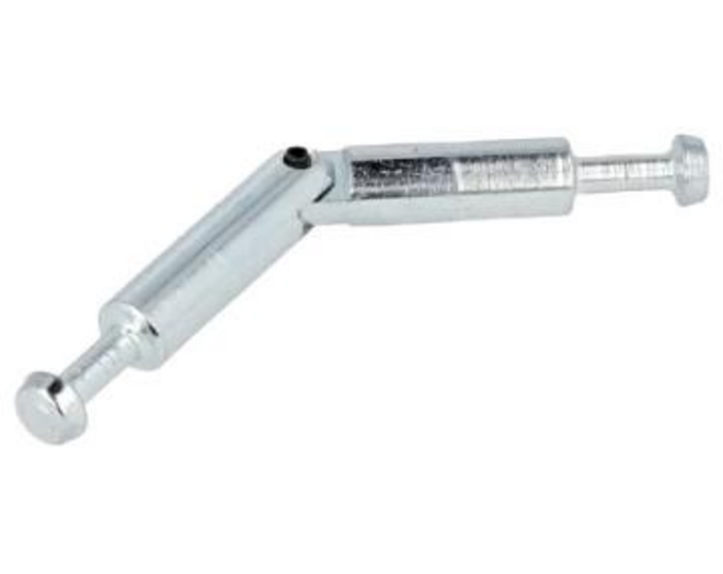 Scharnierende dubbele pen voor JUMBOFIX lengte 88mm verzinkt