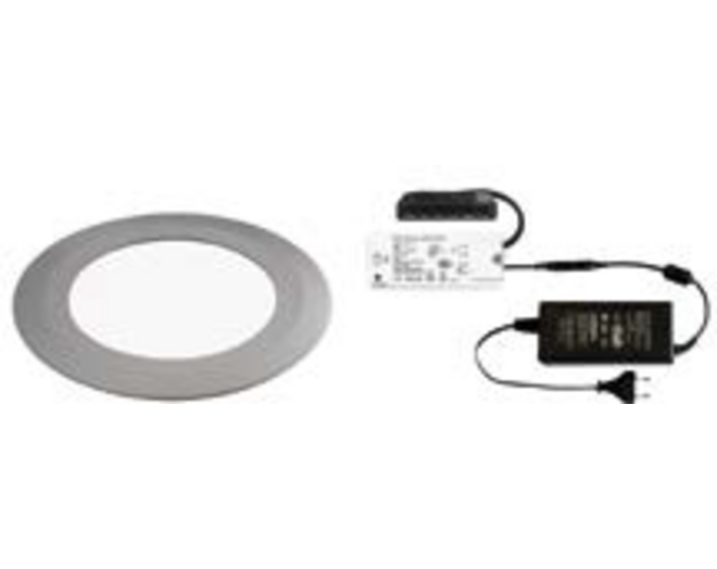 2x Date RVS Look 12V + ZigBee ontvanger + Driver 24W