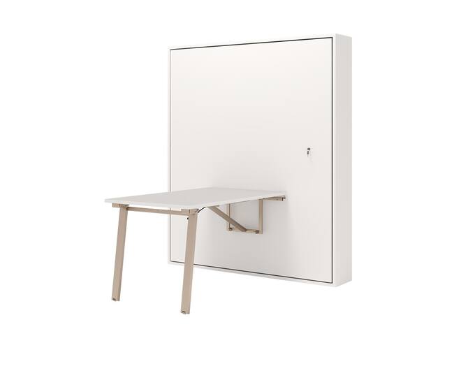 Opklapbed CV4 verticaal met tafel SLIM, 183x212cm com-