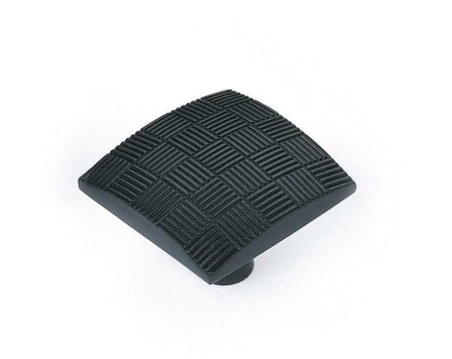 Knop CHESS geolied brons 34x34mm