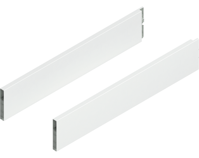 Merivobox boxcap NL= 550mm, hoogte E R+L zijdwit
