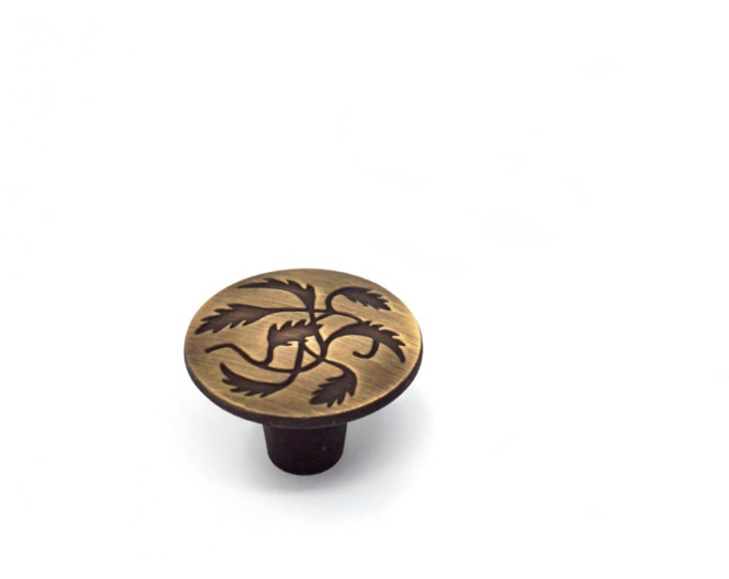 Knop PROVENCE brons geborsteld 36mm