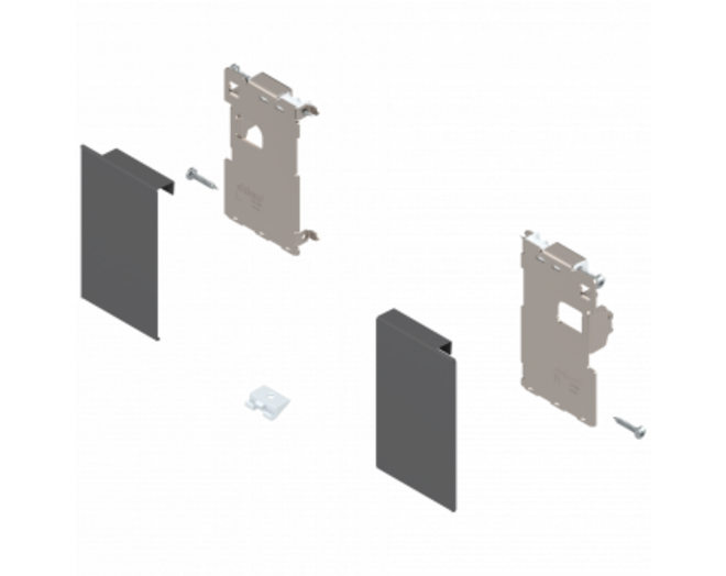 Legrabox fronthouderset M, oriongrijs