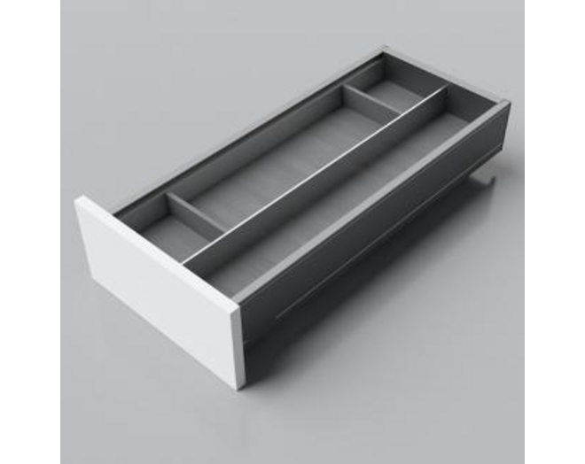 Bestekindeling houtdecor voor LEGRABOX C300-350, D 60cm, set