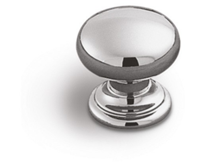 Knop METAL 847 glans chroom 25mm