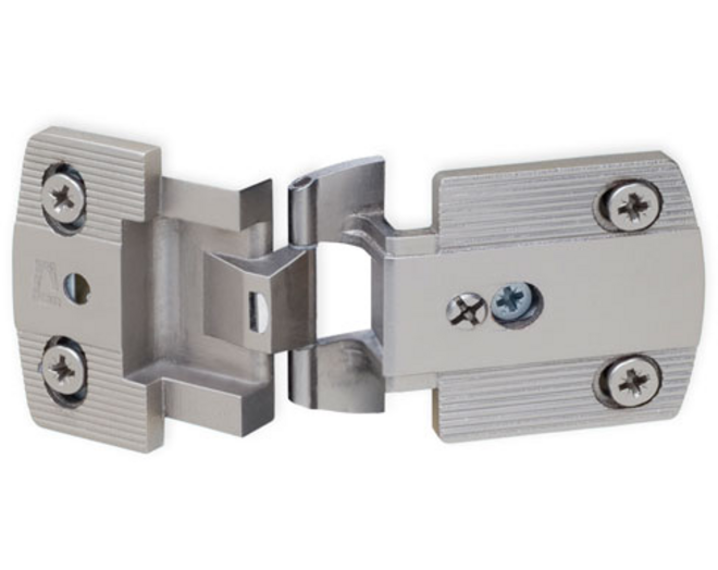 Scharnier voor volkern deur 1/2 opleg 7mm, deurdikte 10-13mm
