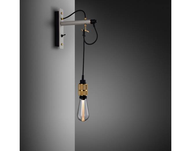 Hooked Wall Nude/Stone/Brass