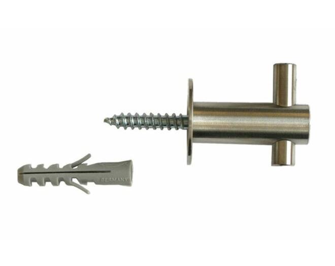 Jashaak RVS geborsteld, 30x30mm, diepte 26mm
