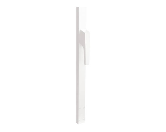 Raamespagnolet niet afsluitbaar Rechts 1500mm RAL 9010 wit