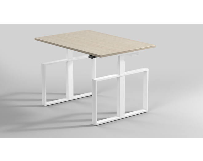 Square Enkel HS wit inclusief frame 1500-2400mm.