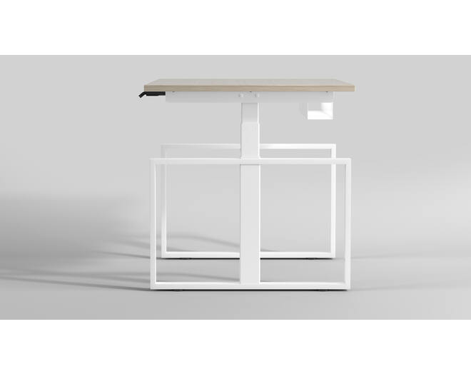 Square Enkel HS wit inclusief frame 1500-2400mm.