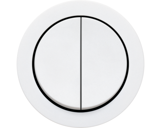 Rond 2.0 Two-circuit switch -s. trim - basic white
