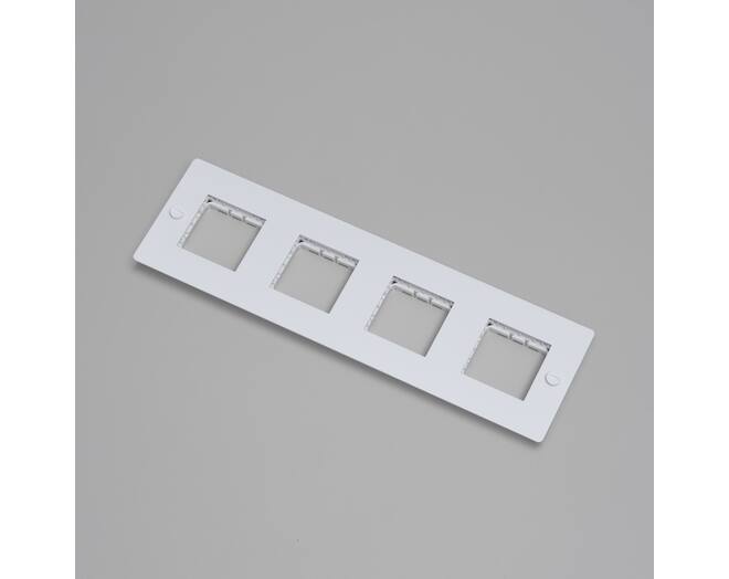4G Wall Plate/Modules Only/White