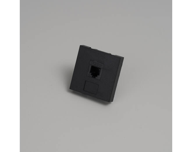 Telephone Cat 3 Module/45Mm/Black
