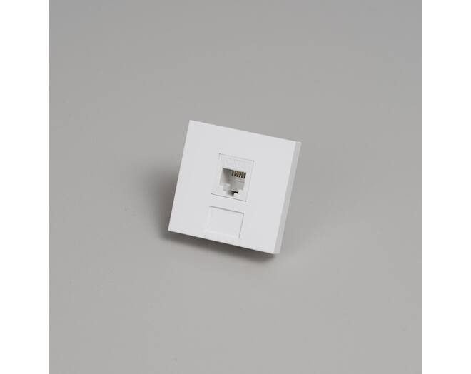 Telephone Cat 3 Module/45Mm/White