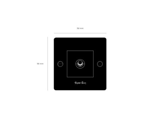 1G Toggle Switch/Black