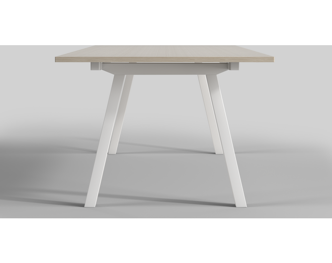De Meet vergader tafel voor een blad van 1200mm lang,