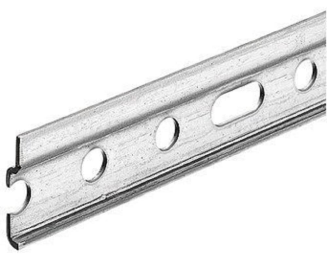 Ophangrail 2000mm voor kastophangers, dikte 1.75mm