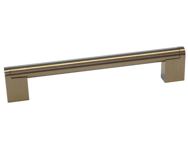 Greep 14x674mm RVS look buitenmaat 702mm hoogte 36mm