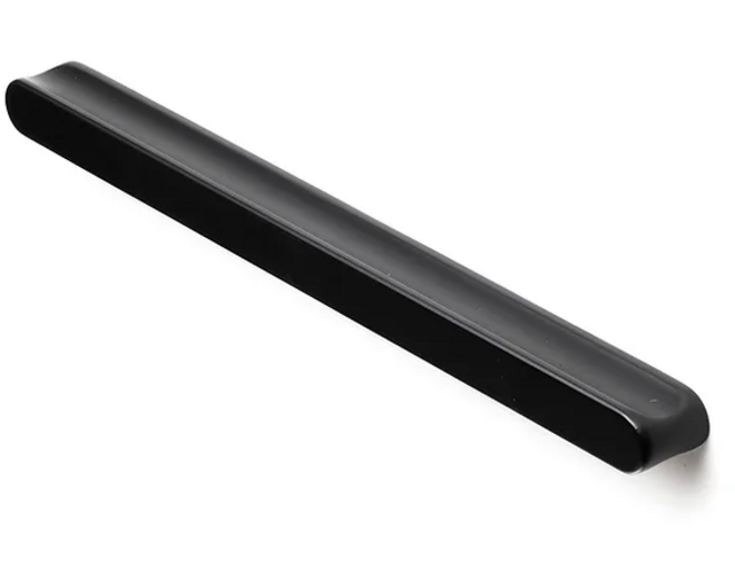 Greep 28x18x12mm mat zwart, hartmaat 16mm
