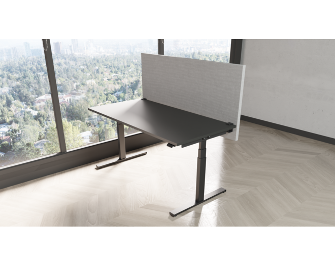 Akoestische voorzet wand 1400x750x40 Tallow