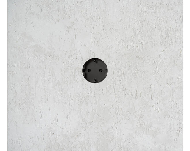 rond 3.0 - retro / backfit socket type F - trimless - black
