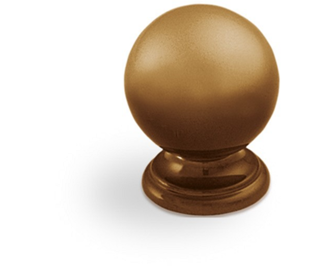Knop METAL 835 oud brons 33mm