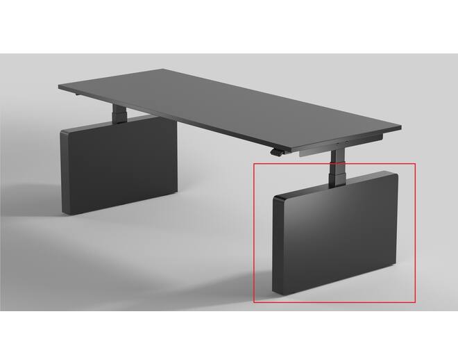 Vicino wang 500x800 zwart