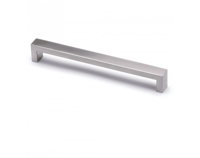 Greep UNIX geborsteld RVS 301x25x38mm, hartmaat 288mm