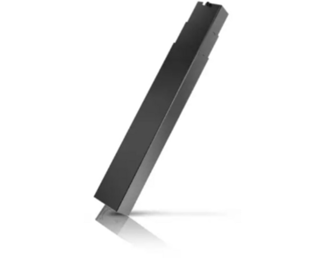 Kolom DL12 zwart, hoogte 545mm slag 660mm, 70Kg.