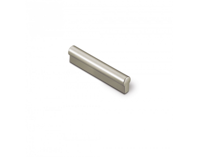 Greep METAL 729 nikkel gesatineerd 81x12mm, hartmaat 64mm