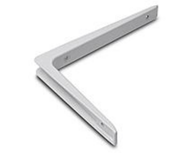 Drager aluminium / 200x300mm / wit gelakt