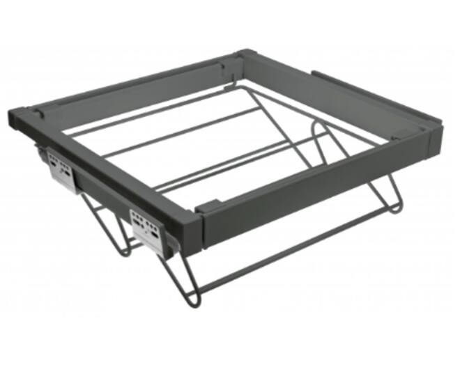 Schoenenrek, uittrekbaar,  900 mmSOFT-CLOSE, antraciet