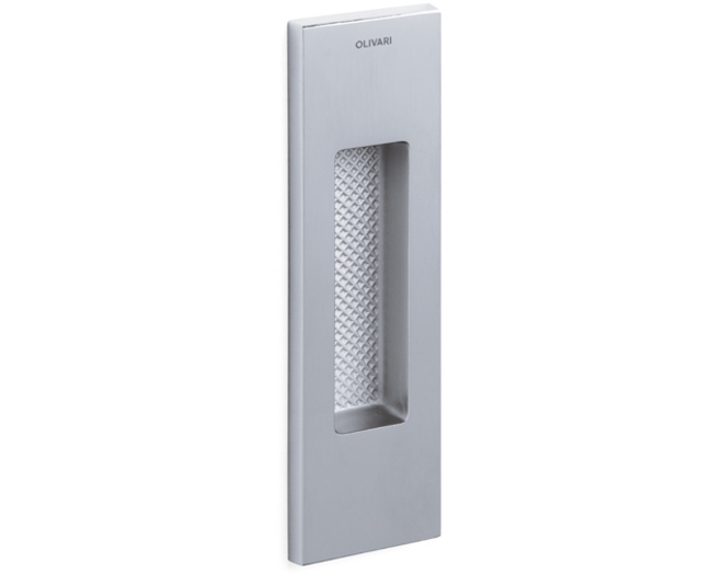 Olivari schuifdeurkom Siro chroom mat