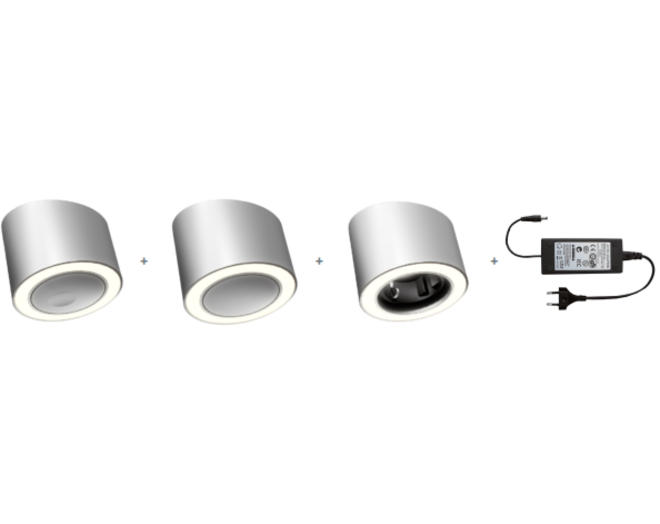 1x Unika Edel. Look TD 24V +1x Unika +1x Unika WCD + Driver