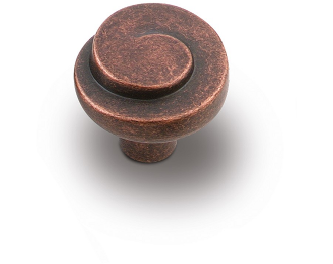 Knop RUSTIC 887 oud koper 30mm