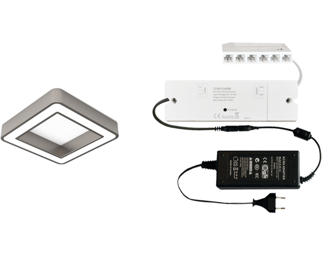 5x Hipso BH-SP Edel.Look D-Motion + ZigBee + Driver 24W