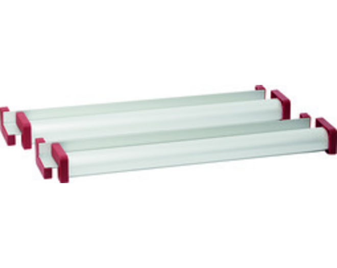 Geprofileerde alu-spanhoeken - 40 cm - 4 stuks