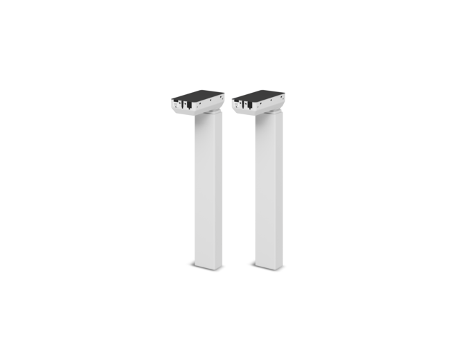 Milano set met 2x DL6 Experience. Kleur: Wit RAL9016