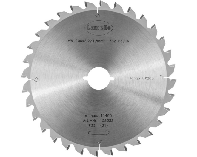 Zaagblad Tanga dx200, z32, ø 200x29