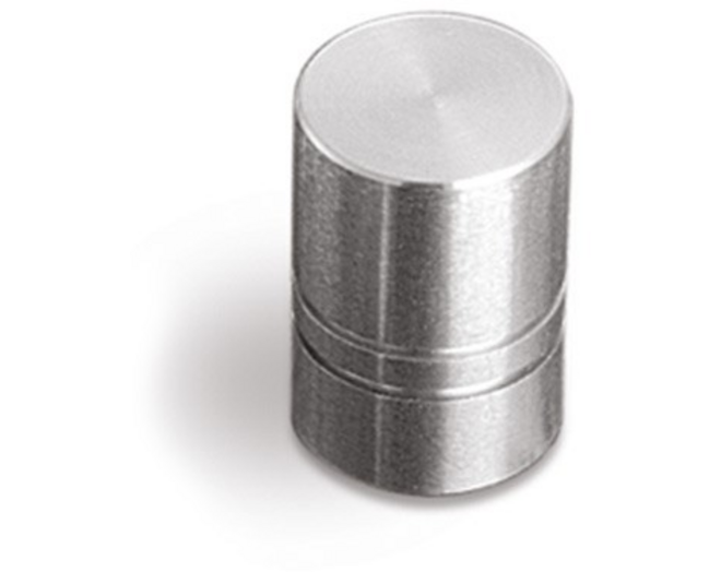 Knop 892 geborsteld RVS 13mm