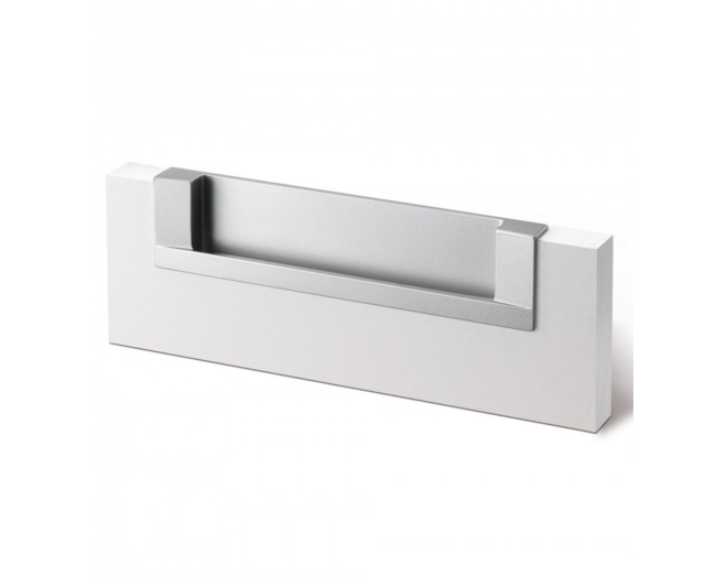 Komgreep aluminium 180x45mm, inlaat 168x40x18mm