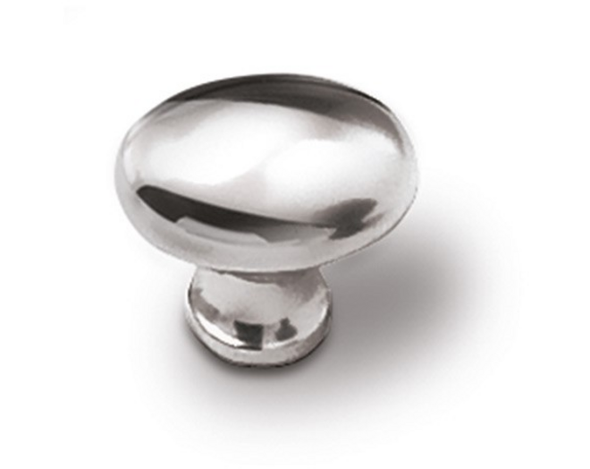 Knop METAL 867 glans chroom 34x22mm
