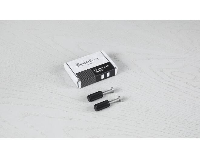 Furniture Knob/Linear/Set Of 2/Black