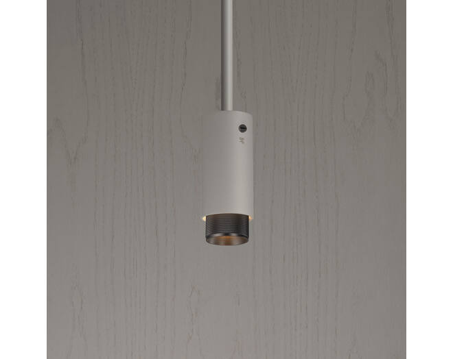 Exhaust Pendant/Cross/Stone/Smoked Bronze