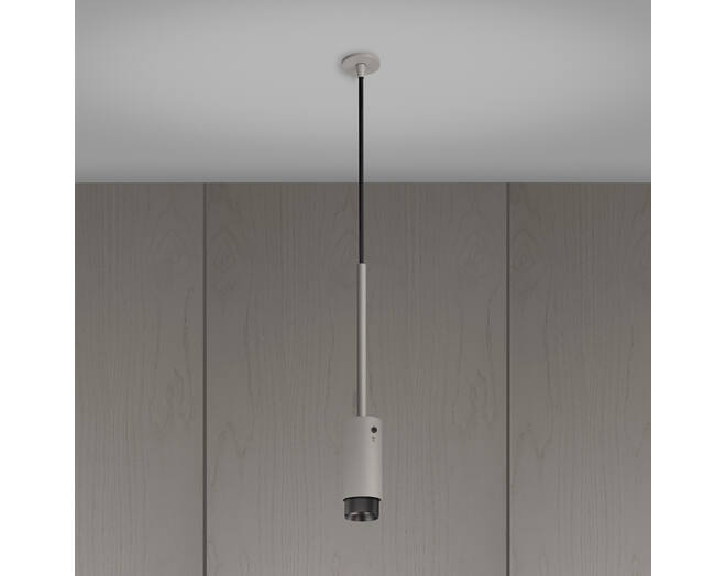 Exhaust Pendant/Cross/Stone/Smoked Bronze